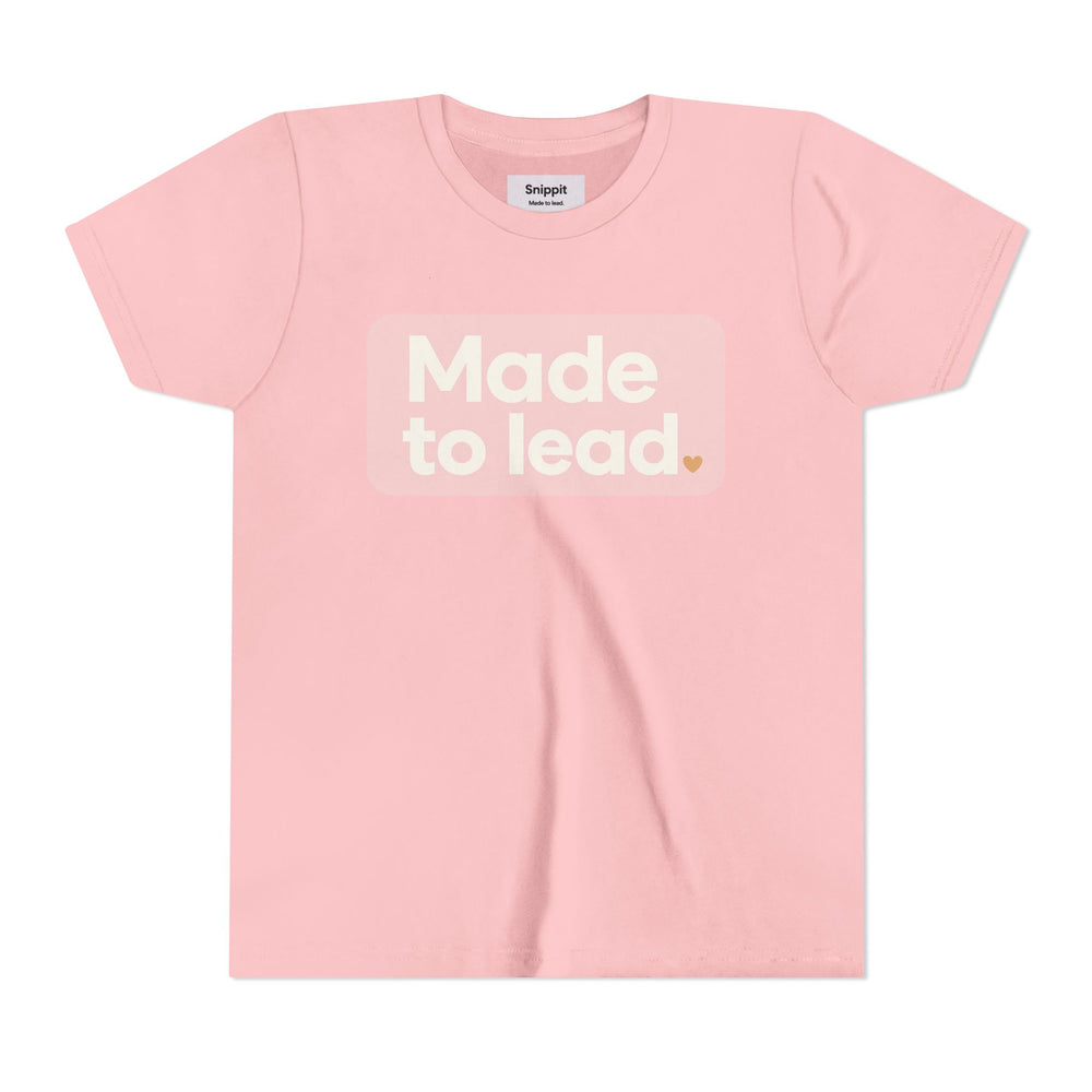 Future Leaders – Kids Short Sleeve Pink T-Shirt