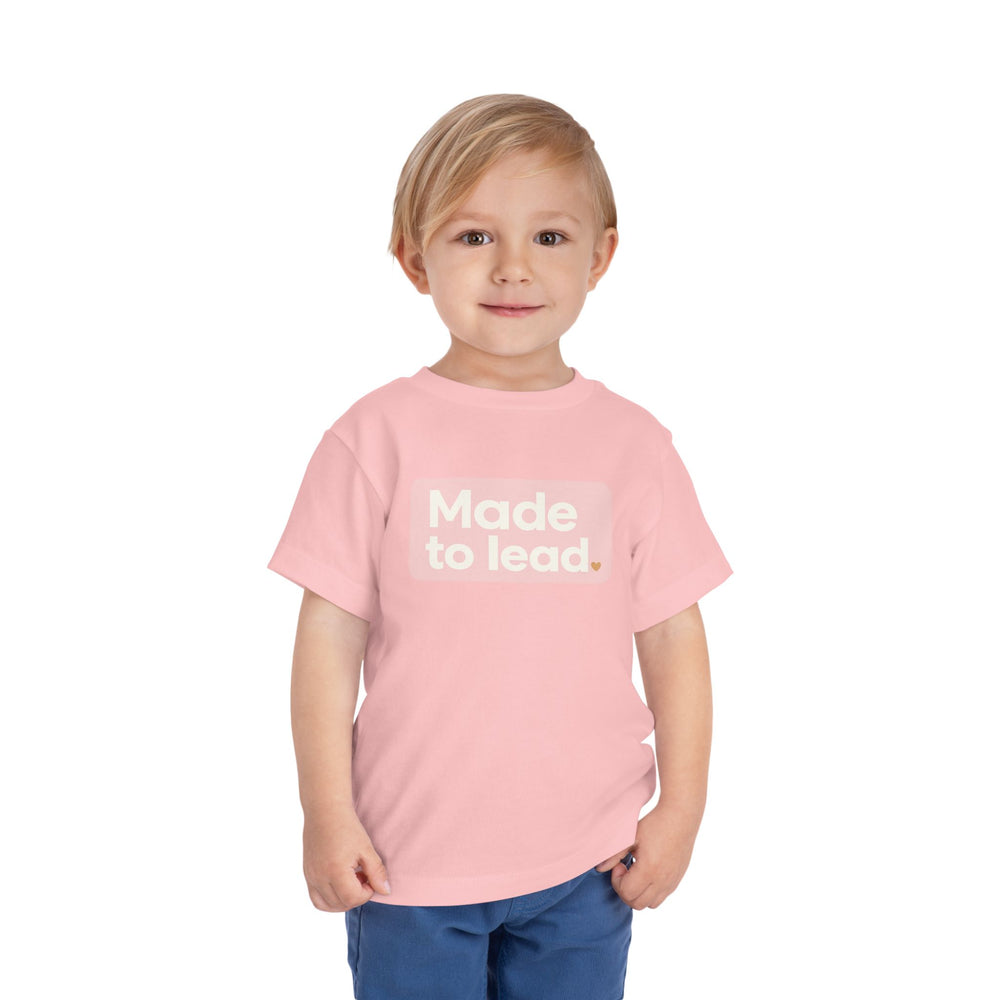 Future Leaders – Toddler Short Sleeve Pink T-Shirt