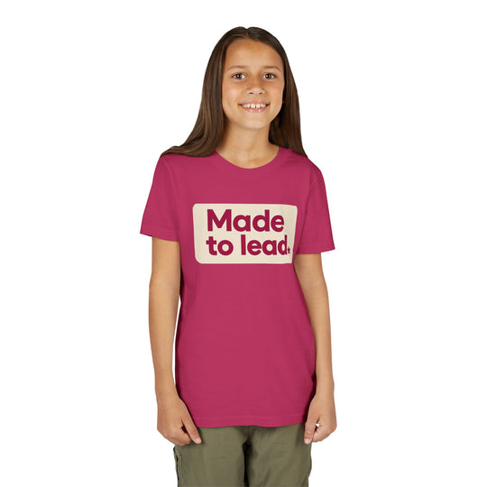 Future Leaders – Kids Short Sleeve Berry T-Shirt