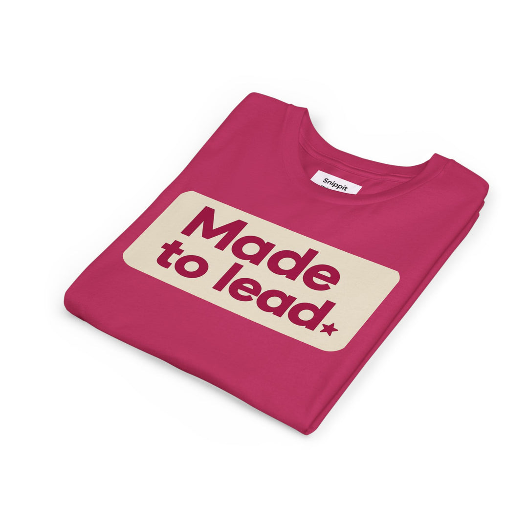 Future Leaders – Kids Short Sleeve Berry T-Shirt