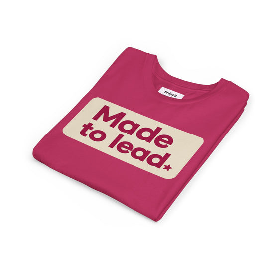 Future Leaders – Kids Short Sleeve Berry T-Shirt