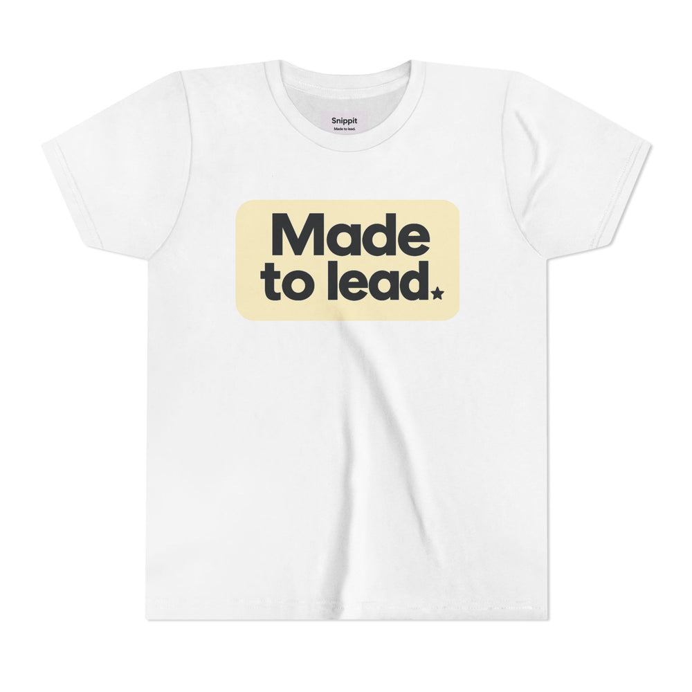 Future Leaders – Kids Short Sleeve White T-Shirt