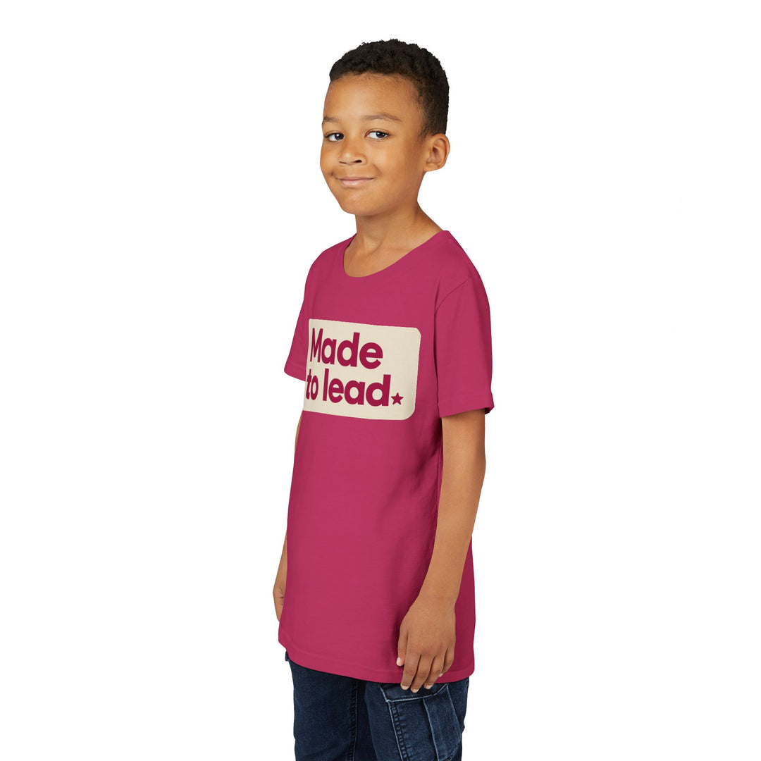 Future Leaders – Kids Short Sleeve Berry T-Shirt