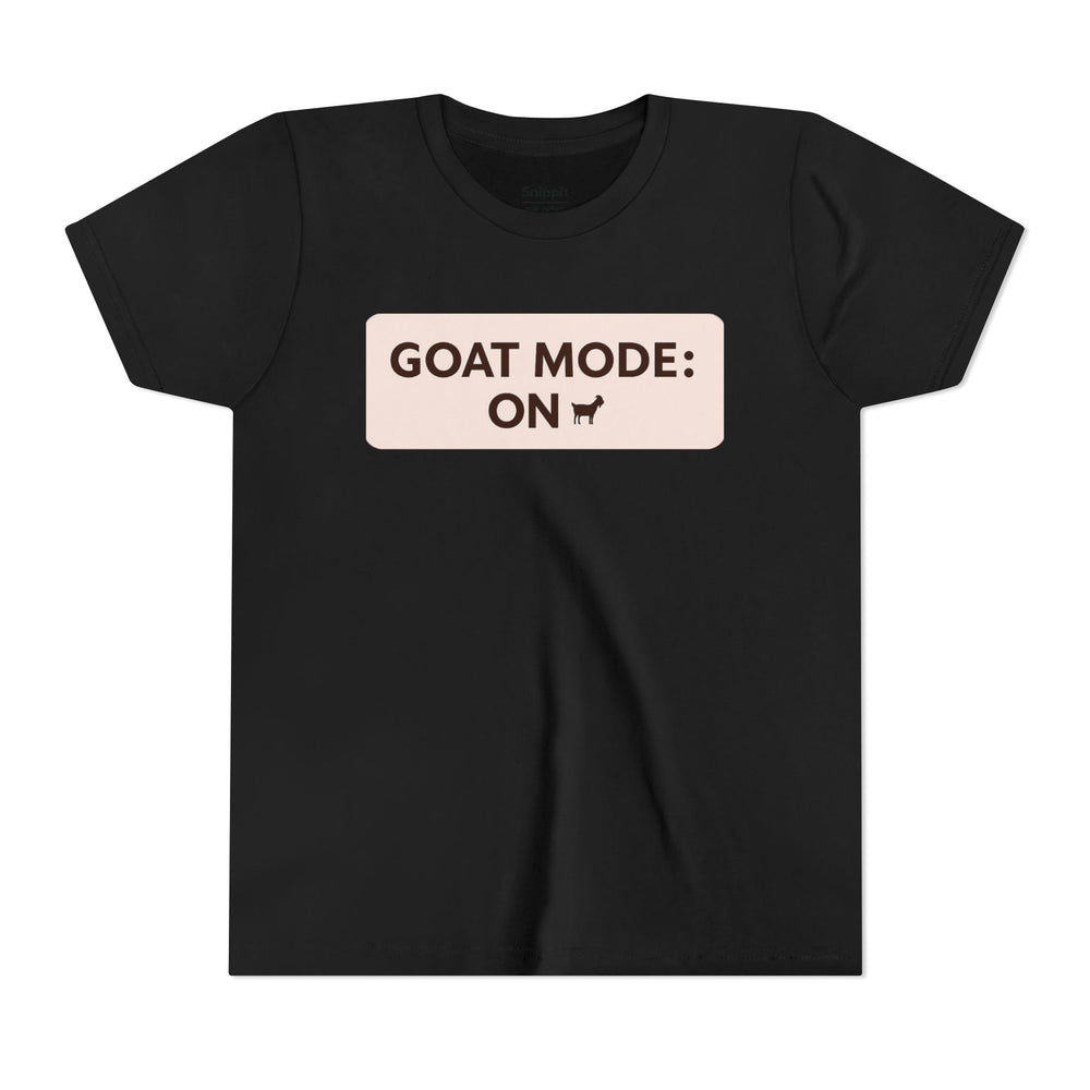 Goat Mode - Kids Short Sleeve T-Shirt