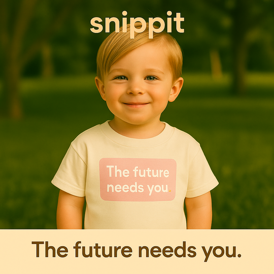 Tomorrow’s Voice – Toddler Short Sleeve Natural/Pink T-Shirt